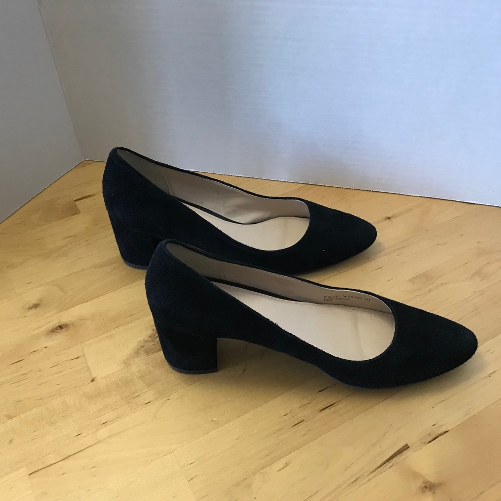 Cole Haan Grand OS Signature Black Velvet Heels Size 6